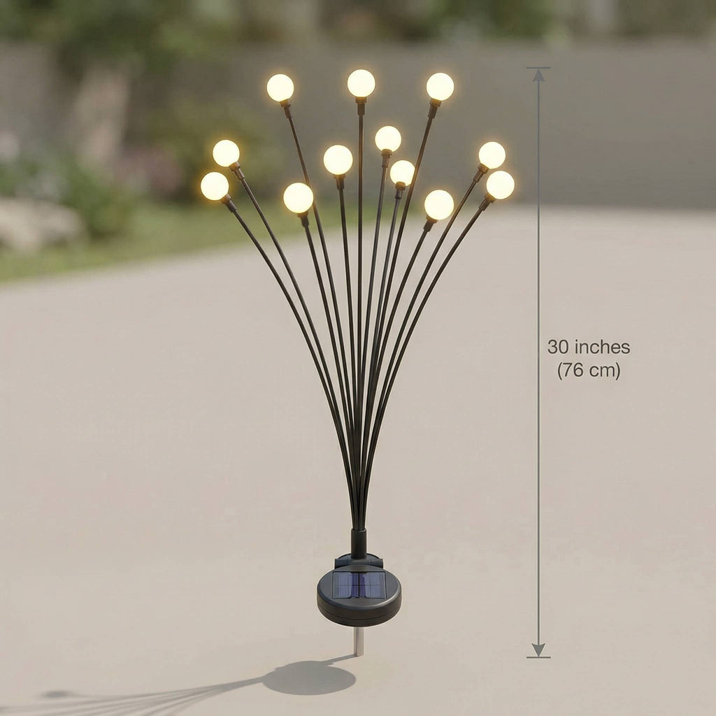 Luma Solar Swaying Garden Lights, Set of 3