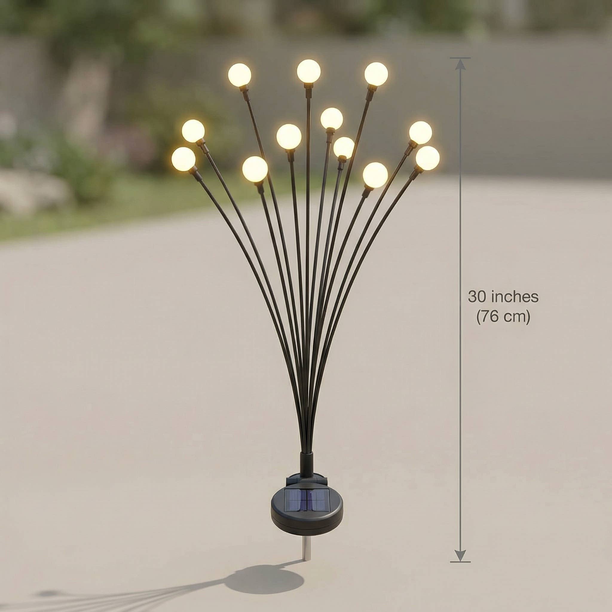 Luma Solar Swaying Garden Lights, Set of 3