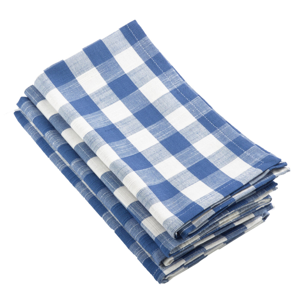 Gingham Cotton 20" Cloth Dinner Napkin