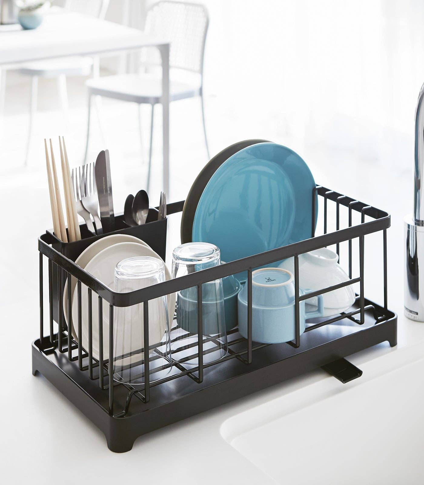 Tower Wire Dish Rack - Steel