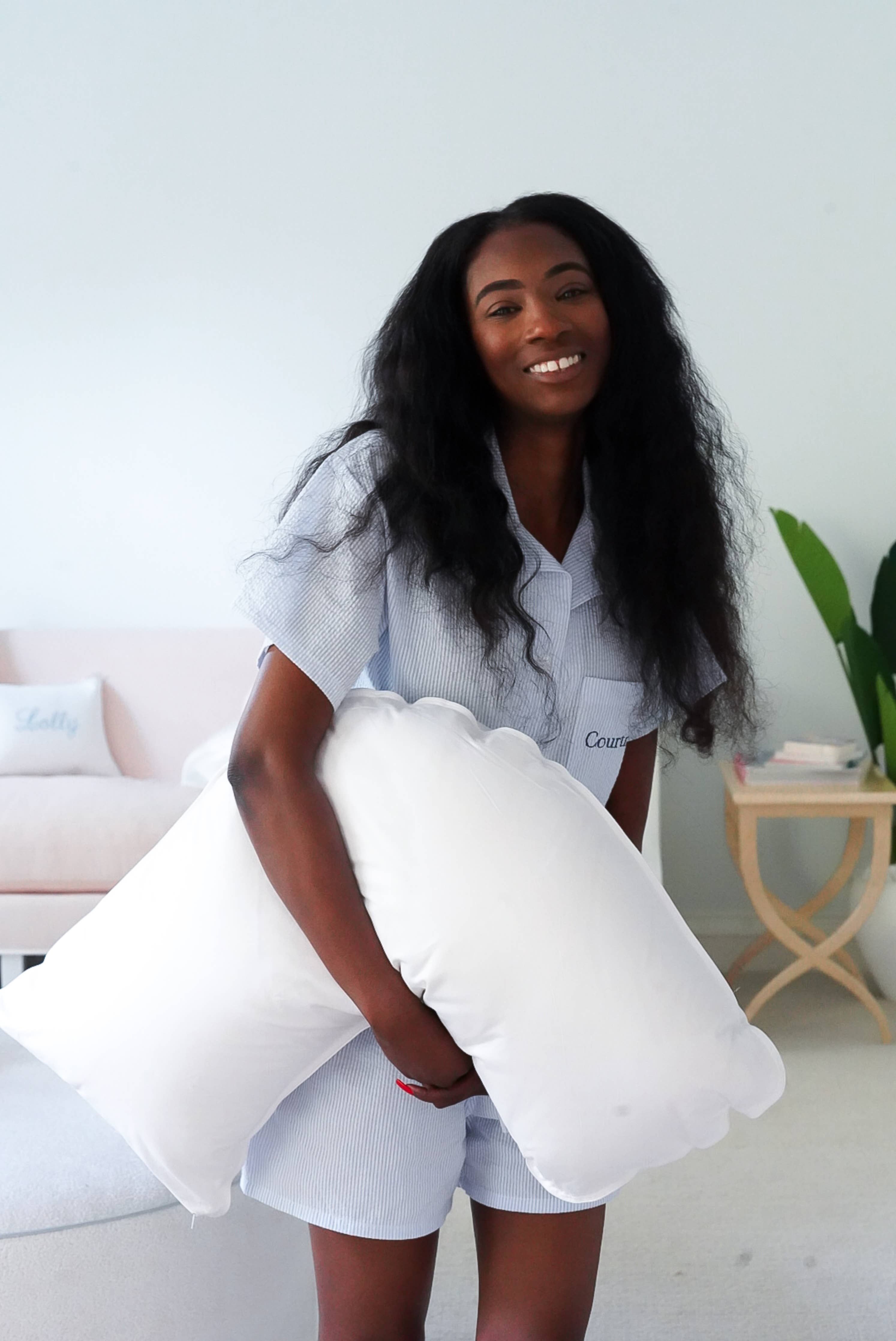 Custom Dr. Mary Side Sleeper Pillow, Down Alternative Fill