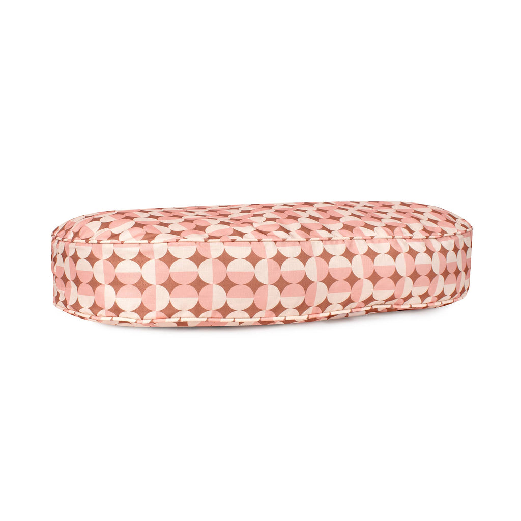 Oval Lounger Geo Modern Dog Bed