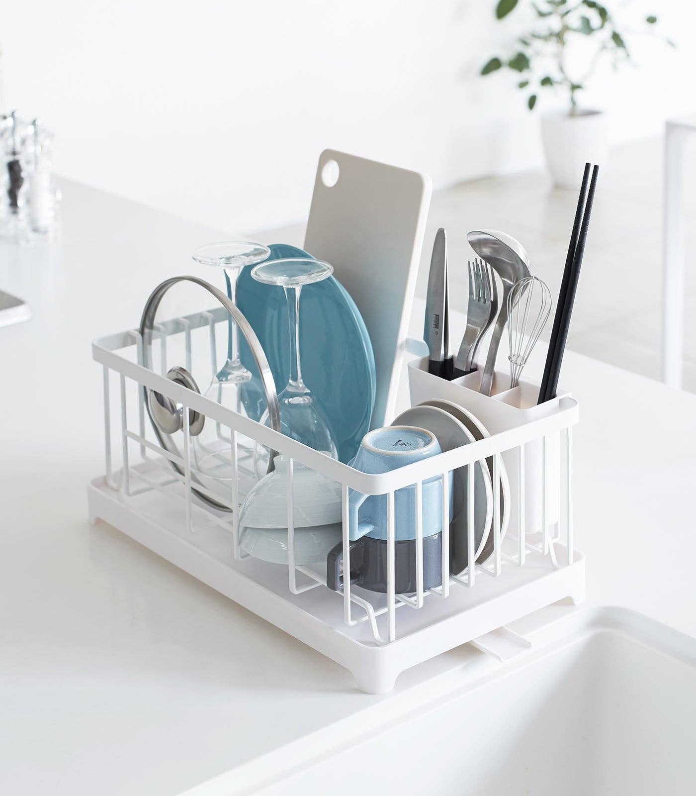 Tower Wire Dish Rack - Steel